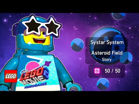 The LEGO Movie 2 Videogame 100% Gameplay Walkthrough - Asteroid Field 50/50