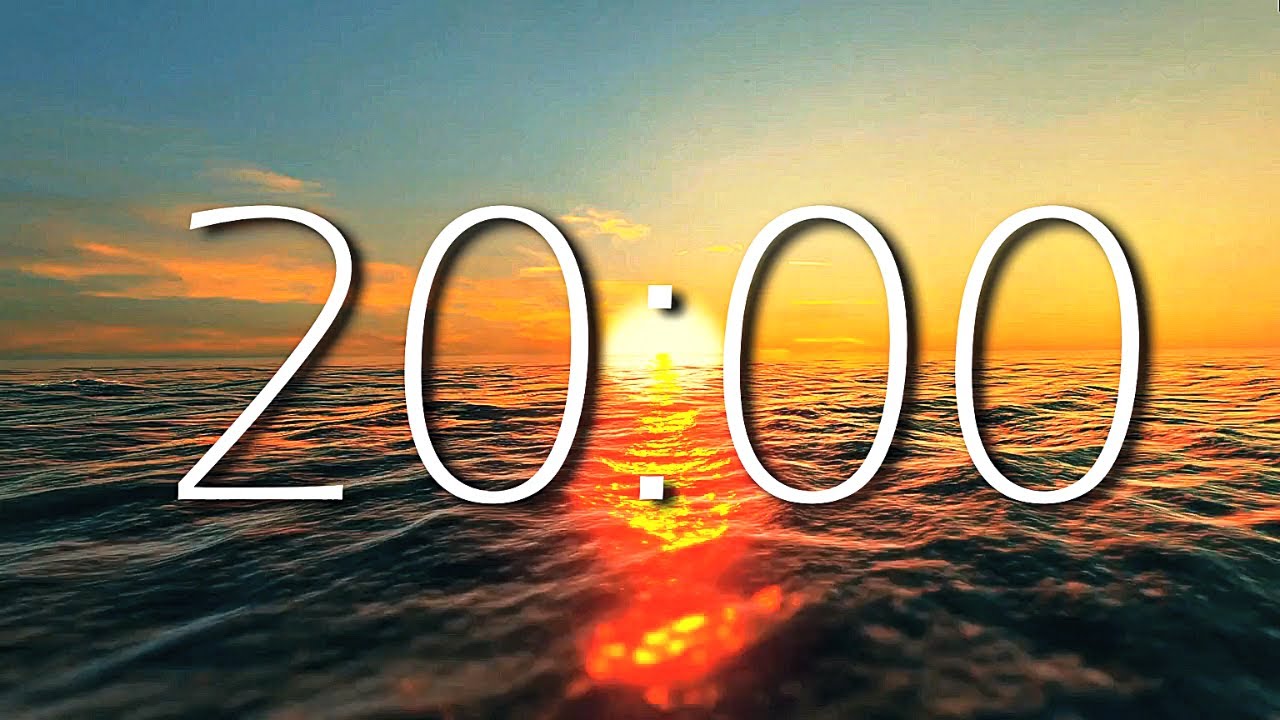 20 Min TIMER - Concentration Music | Bell At The End.