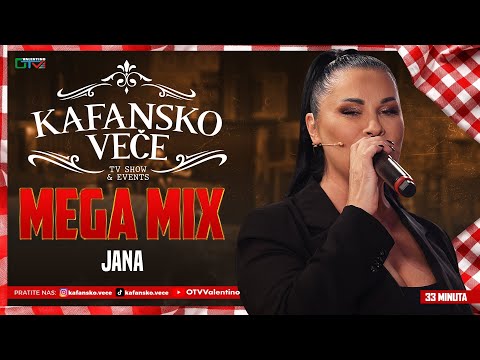JANA - KAFANSKI MEGA MIX 33MIN | UZIVO | ORK. HABIBI BEND | 2025 | KAFANSKO VECE