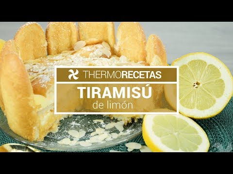 Tiramisú de limón con Thermomix