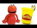 Play Doh Elmo Sesame Street Stop Motion Animation Monstruo De Las Galletas 4k