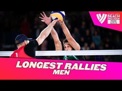 "And it's still ON!" | MEN'S LONGEST RALLIES at the ELITE 16 in PARIS 🇫🇷🏐