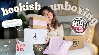 bookish unboxing haul📦📚 (bookmark'dxHOJ, probably smut, eternalembersxlarryreads)
