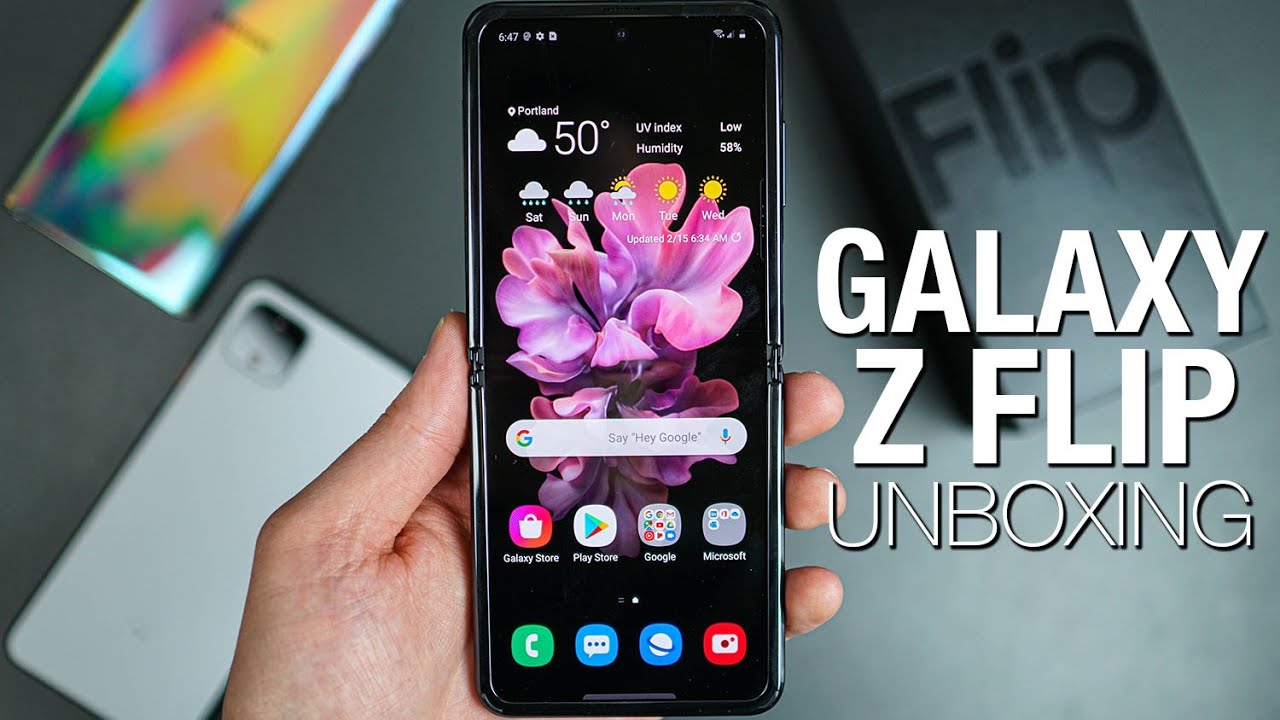 Galaxy Z Flip: Unboxing and Tour!