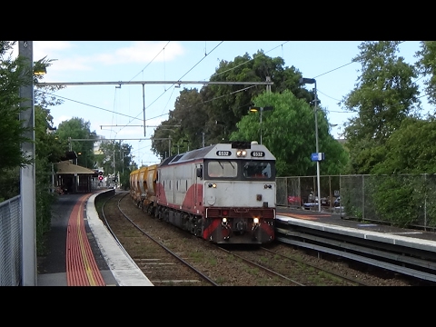 BG Freight - #9343 Apex Quarry Train at Moonee Ponds