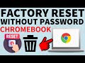 How To Factory Reset Chromebook Without Password Powerwash Chromebook 2025