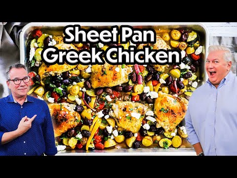 WEEKNIGHT WINNER | Sheet Pan Greek Chicken