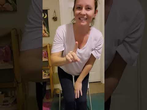 Chair YOGA Sun Salutation Assignment ~ GENTLE Seated Sun Salutation Modifications for Chair Practice