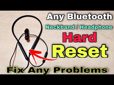 Reset Bluetooth Headphone | How To Reset Bluetooth Earphones | Oneplus Earphone Hard Reset