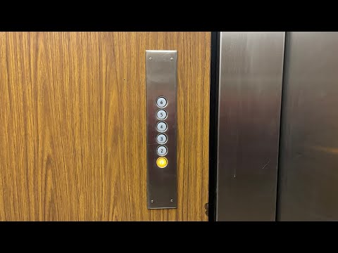 ORIGINAL Haughton Traction Elevator (Car 5) at Allegheny General Hospital Suburban, Bellevue, PA