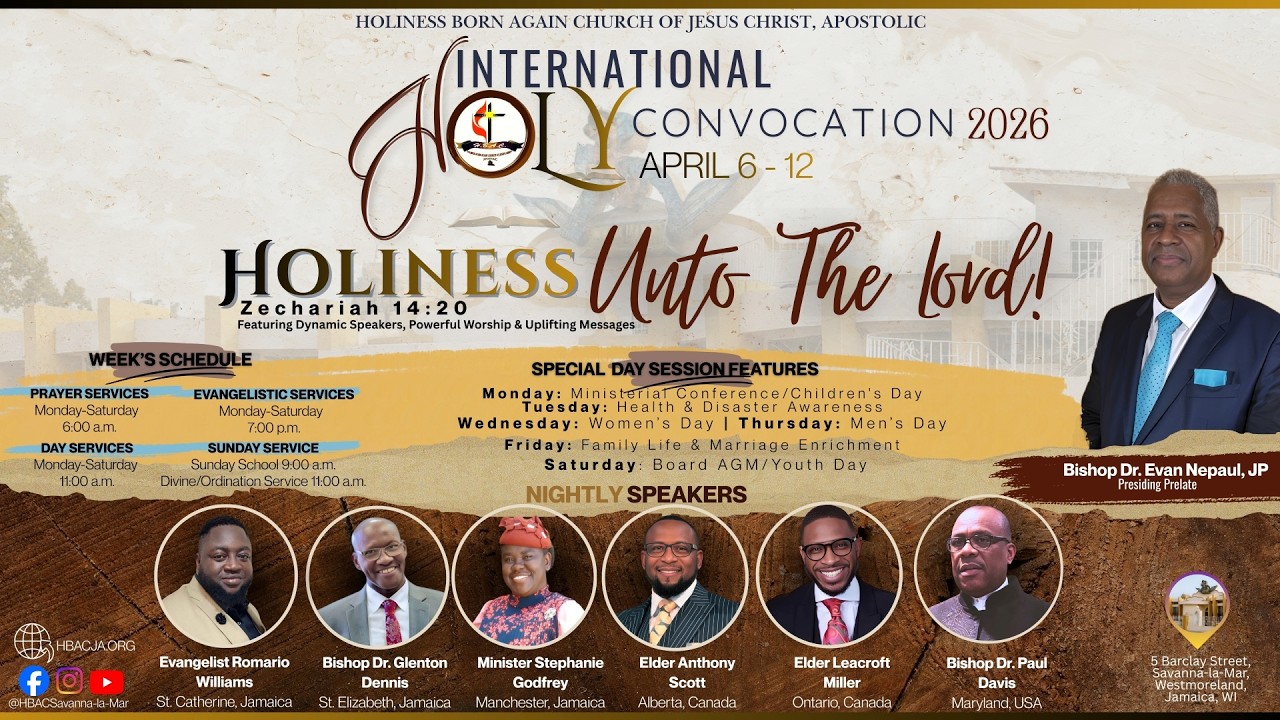 Sunday Service - Holy Convocation 2026