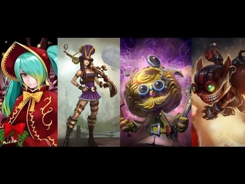 League of Legends Sona & Cait V Heimer & Ziggs Snowdown Showdown