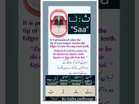 The Surprising Key to Perfect Arabic Pronunciation | Demystifying 'Saa'