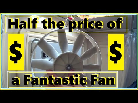 Heng's Vortex RV Vent Fan Install