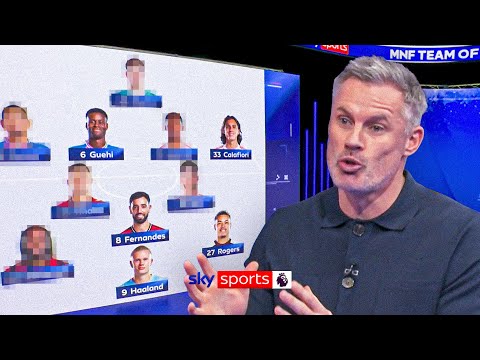 Jamie Carragher's Premier League Team of the Season so far! 👀