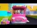 Wheels On The Bus Classic Nursery Rhymes By ABC Baby Pink Color Bus