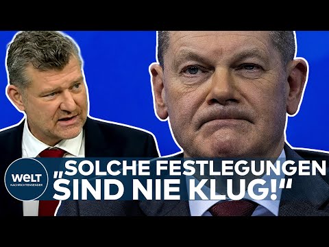 OLAF SCHOLZ: Corona-Impfpflicht? "Solche Festlegungen sind nie klug" I WELT Interview