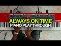 Always On Time Official Piano Playthrough Elevationworship