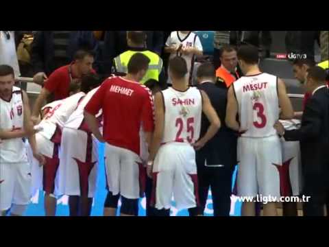 Muratbey Uşak Sportif - Galatasaray Odeobank Basketbol maçı Son 5 Saniye