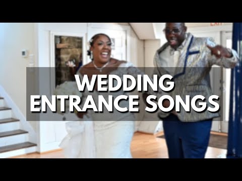 Top 5 Black Entrance of Bride and Groom at Wedding Reception Songs