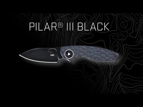 CRKT Pilar® III Black | Jesper Voxnaes Design