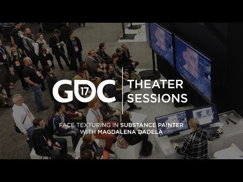 GDC 2017: Face Texturing in Substance Painter w/ Magdalena Dadela | Adobe Substance 3D Video