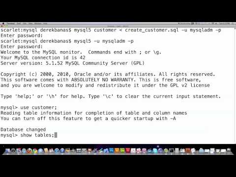 Web Design and Programming Pt 14 MySQL