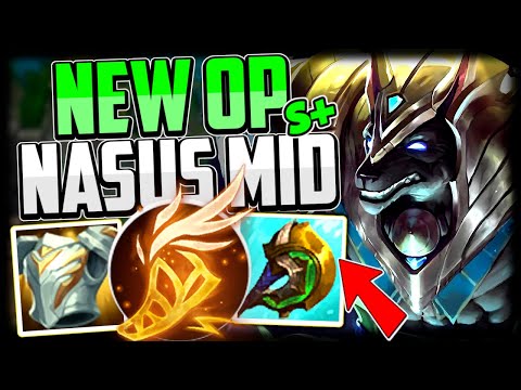 THIS IS WHY YOU SHOULD ONLY PLAY NASUS MID👌 0 COUNTERPLAY🔥 (MOST DAMAGE DEALT/TAKEN✅)