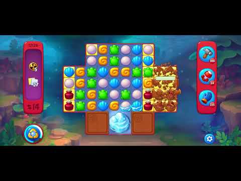 Fishdom Hard level 12128 no boosters フィッシュダム ハード