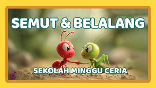 Download lagu Lagu Sekolah Minggu Anak - Semut & Belalang | Lagu Rohani Anak Ceria mp3