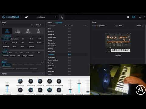 Arturia V Collection 6 Presets de Fabrica | ARP 2600 V | Bass Pt. 4 | Sound Demo & Lab
