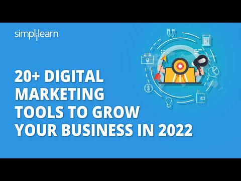 , title : '20+ Digital Marketing Tools To Grow Your Business In 2022 | Top Digital Marketing Tools |Simplilearn'