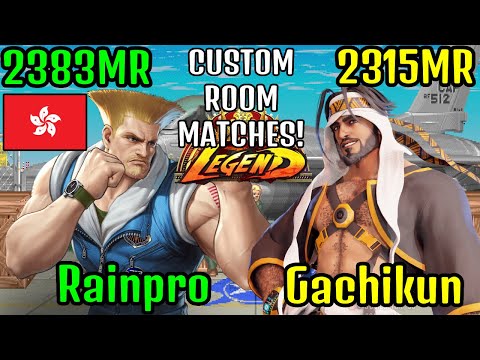 👑 STREET FIGHTER 6 ➥ Rainpro (GUILE ガイル) VS. TsuneHero Gachikun (RASHID ラシード) LEGEND/MASTER RANKS 👑