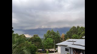 Baixa pressão provoca chuva e temporais localizados ⛈️🌧