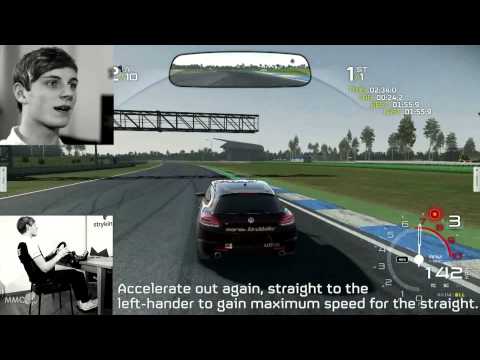 Auto Club Revolution Hockenhim Tutorial lap with Marvin Kirchhöfer (commentary with subs)