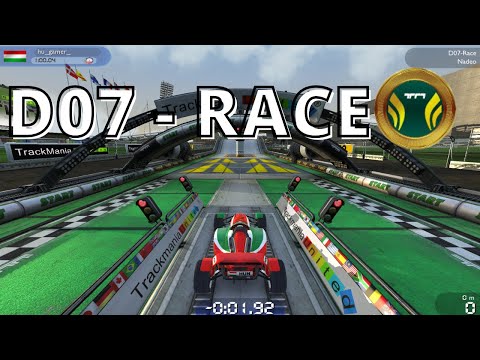Trackmania Nations Forever - D07 - RACE - Author Medal
