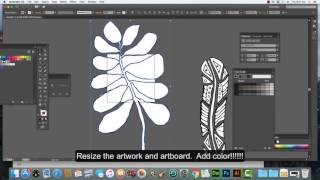 Speed Art Vector Project with Captions in Illustrator