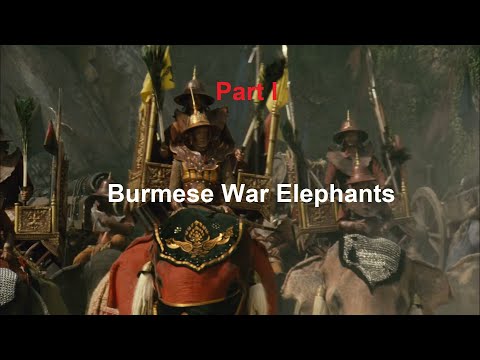Burmese War Elephants: the Culture, Structure and Training MYANMAR Documentary Part 1
