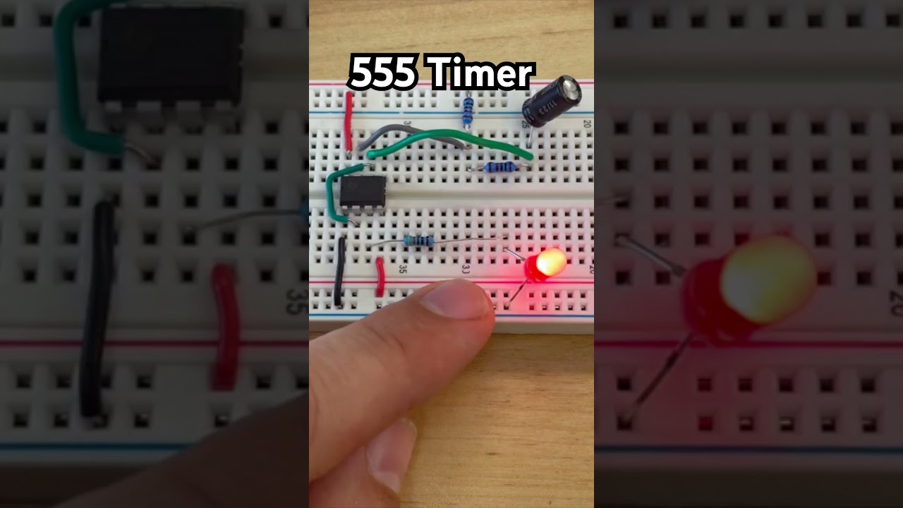 555 Timer #basicelectronics