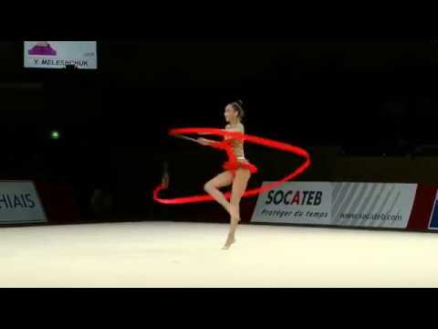 2019.03.30 Тье - Мелещюк Ева 2001 🇺🇦UKR - Лента 16,55 - Grand Prix Thiais