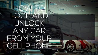 HOW TO UNLOCK YOUR CAR WITH A SMARTPHONE TUTORIAL