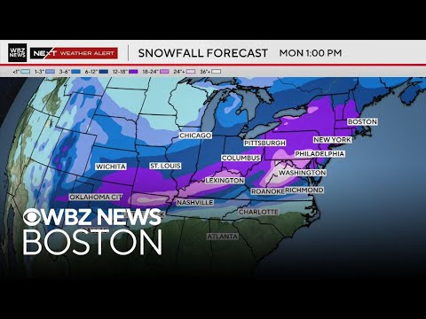 Forecast update on major weekend storm that could bring a foot of snow or more to northeast