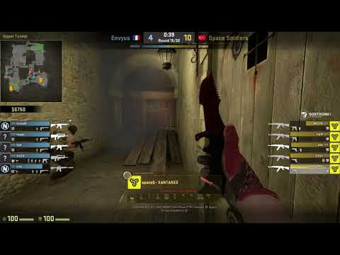 Space Soldiers XANTARES 4K ENTRY vs Envyus Cobble @ Europe Minor 2017