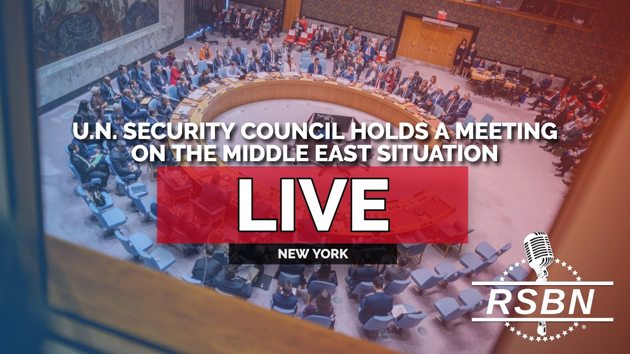 LIVE: U.N. Security Council Holds a Meeting on "The Situation in the Middle East" - 2/28/26