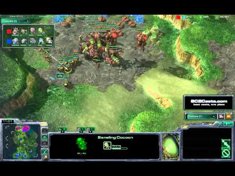 oGsZenio (Z) VS mouzStrelok (T) G2 [Kaspersky] Starcraft 2