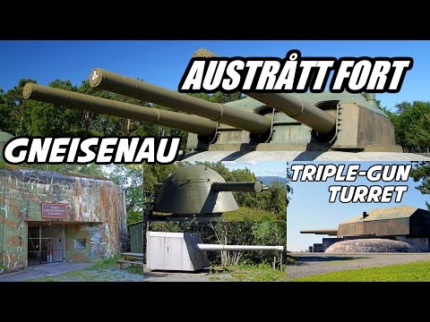 Austrått Fort ★ Ørland ★ Norway ★ Gneisenau ★ Gun Turret ★ Atlanticwall ★ Fortress Norway