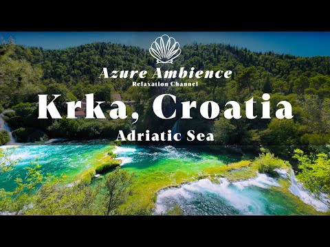 Azure Ambience Streets Walk | Exploring Krka, National park | Croatia: Discover the Majestic Beauty"