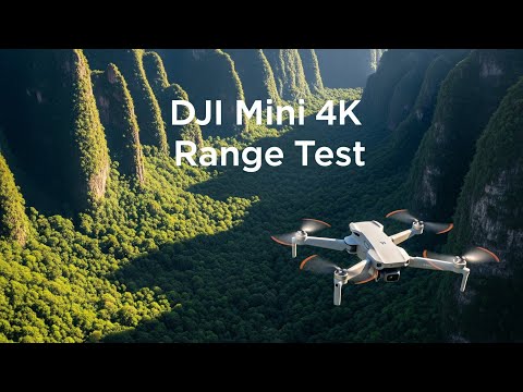 Dji mini 4K range test (I Crash the drone 😭)
