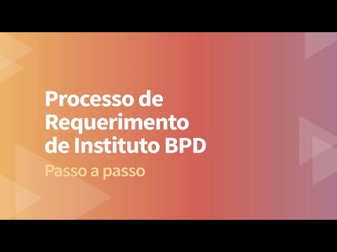 REQUERIMENTO INSTITUTO BPD