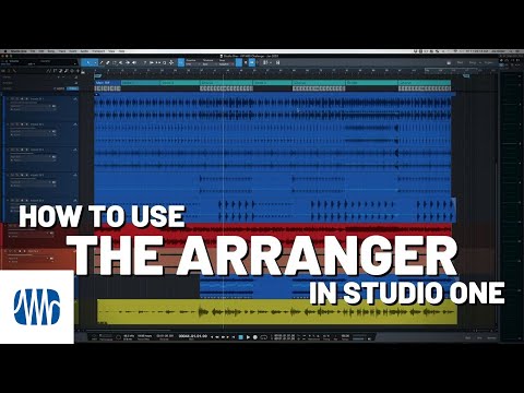 How to Use the Arranger Page in #StudioOne